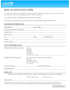should i donate to unicef|unicef mailing address for donations.